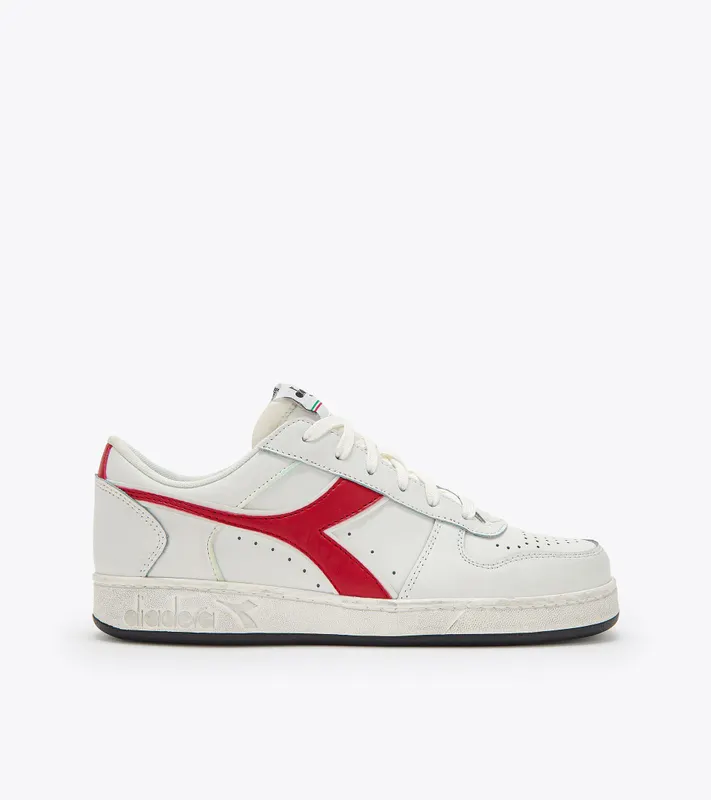 Diadora Magic Basket Low Icona White / Chili Pepper (501.179296_C5934)