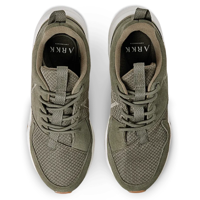 Arkk Asymtrix Suede 3.0 F-PRO90 Dark Army Marshmallow Gum (CR3017-0029-W)