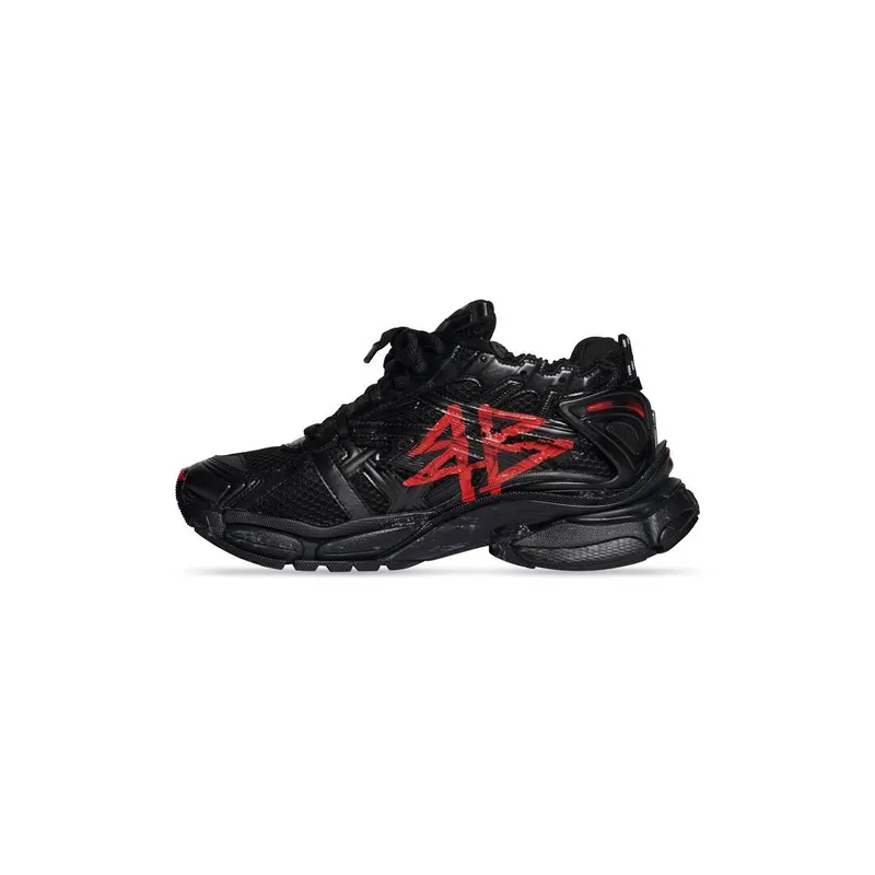 Balenciaga Runner Graffiti Trainers Black (677403W3RBQ1060)