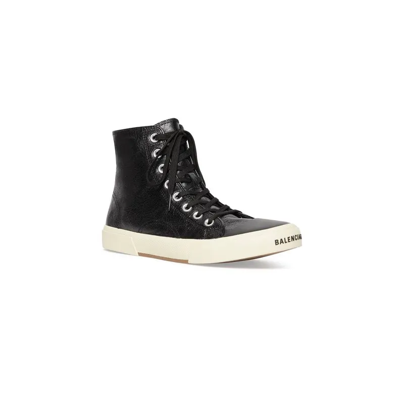 Balenciaga Paris High Top Trainers Black (688752W3RCA1090)