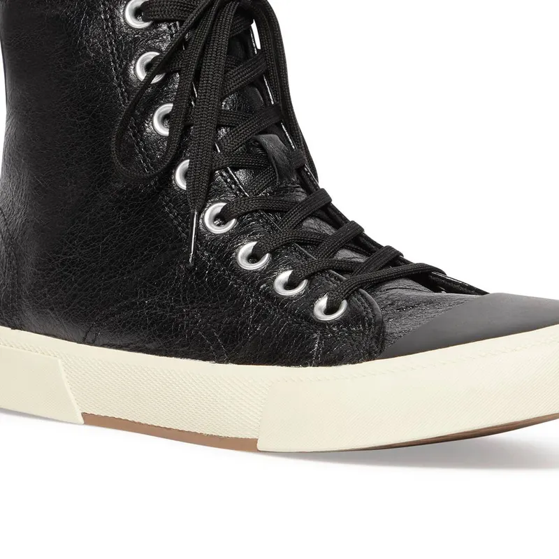 Balenciaga Paris High Top Trainers Black (688752W3RCA1090)