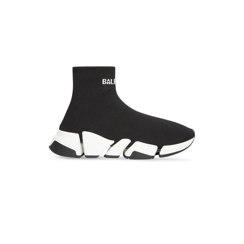 Balenciaga Speed 2.0 Lift Recycled Knit Trainers Black (693365W2HV11090)