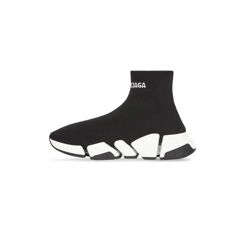 Balenciaga Speed 2.0 Lift Recycled Knit Trainers Black (693365W2HV11090)