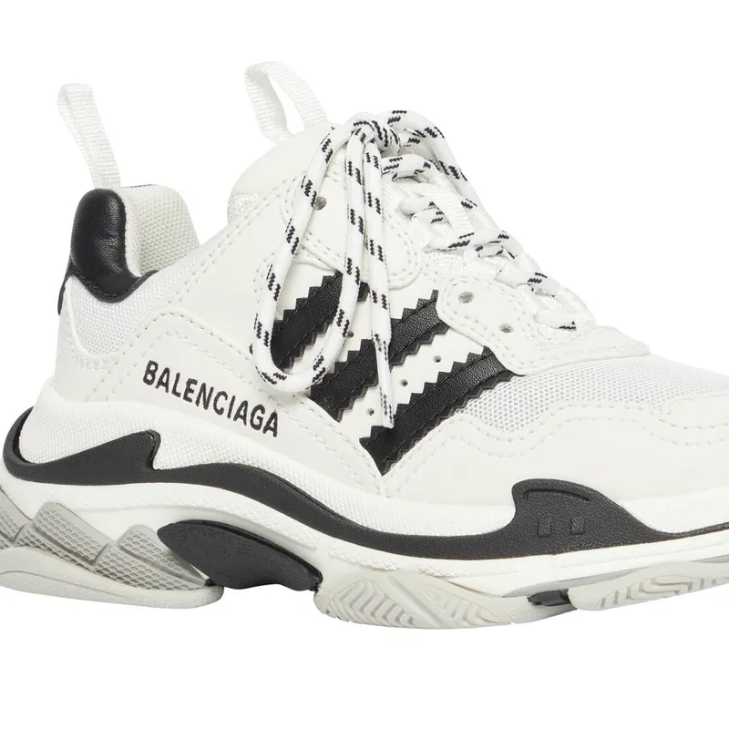 Balenciaga Balenciaga / Adidas Triple S Trainers White (710020W2ZB19112)