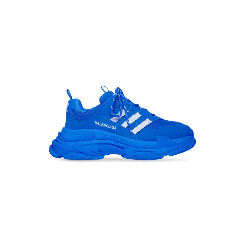 Balenciaga Balenciaga / Adidas Triple S Trainers Blue (712764W2ZB24090)