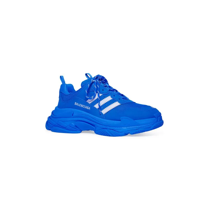 Balenciaga Balenciaga / Adidas Triple S Trainers Blue (712764W2ZB24090)