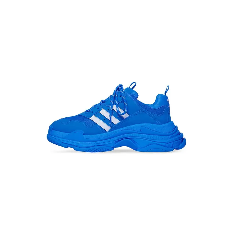 Balenciaga Balenciaga / Adidas Triple S Trainers Blue (712821W2ZB24090)