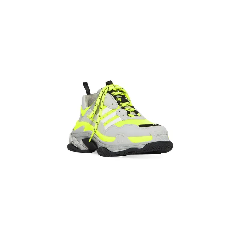 Balenciaga Balenciaga / Adidas Triple S Trainers Fluo Yellow (712821W2ZB57512)