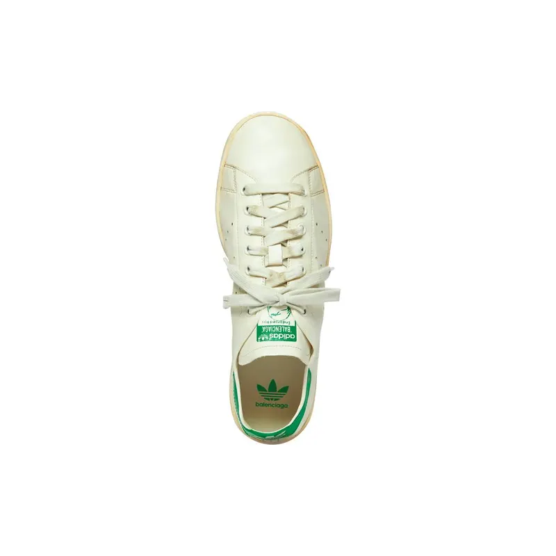 Balenciaga Balenciaga / Adidas Stan Smith Worn-out Trainers Off White (721836WBDV49703)