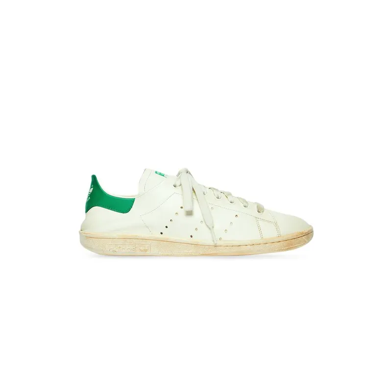 Balenciaga Balenciaga / Adidas Stan Smith Worn-out Trainers Off White (721836WBDV49703)