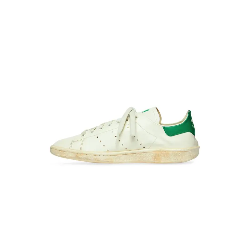 Balenciaga Balenciaga / Adidas Stan Smith Worn-out Trainers Off White (721836WBDV49703)