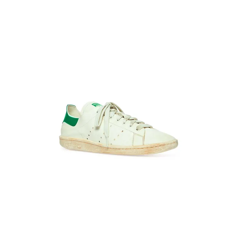Balenciaga Balenciaga / Adidas Stan Smith Worn-out Trainers Off White (721836WBDV49703)