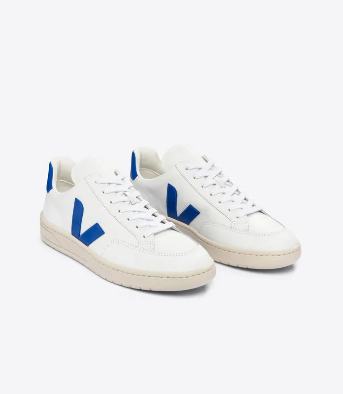 Veja V-12 LEATHER WHITE PAROS (XD0203104A)