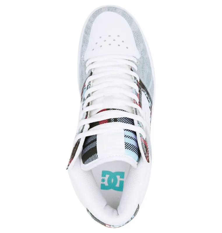 DC Shoes Manteca Mid white/plaid (ADJS100162-TPD)