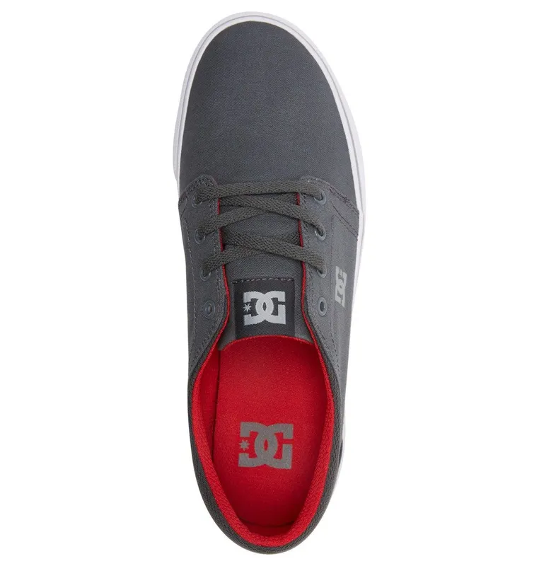DC Shoes Trase grey/grey/red (ADYS300656-XSSR)