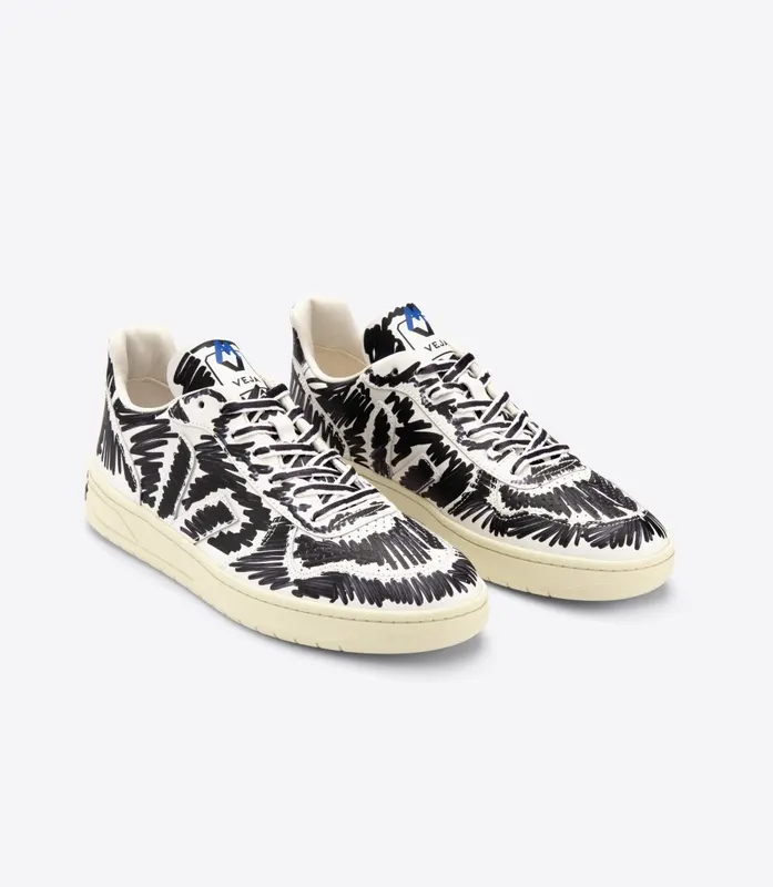 Veja V-10 LEATHER VEJA X MARNI FULL BLACK (VX0203067A)