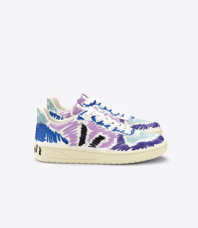 Veja V-10 LEATHER VEJA X MARNI ORCHID BLACK (VX0203081A)