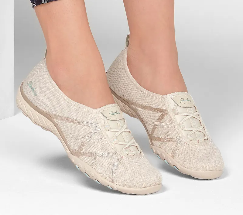 Skechers Relaxed Fit: Breathe-Easy – A-Look – Natuurlijk (100015-NAT)