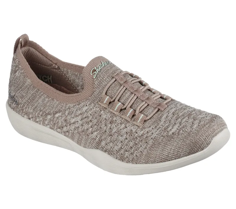 Skechers Newbury St – Get Seen – Taupe (100176-TPE)