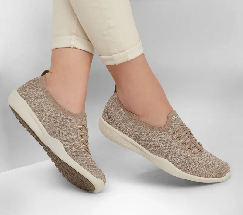 Skechers Newbury St – Get Seen – Taupe (100176-TPE)