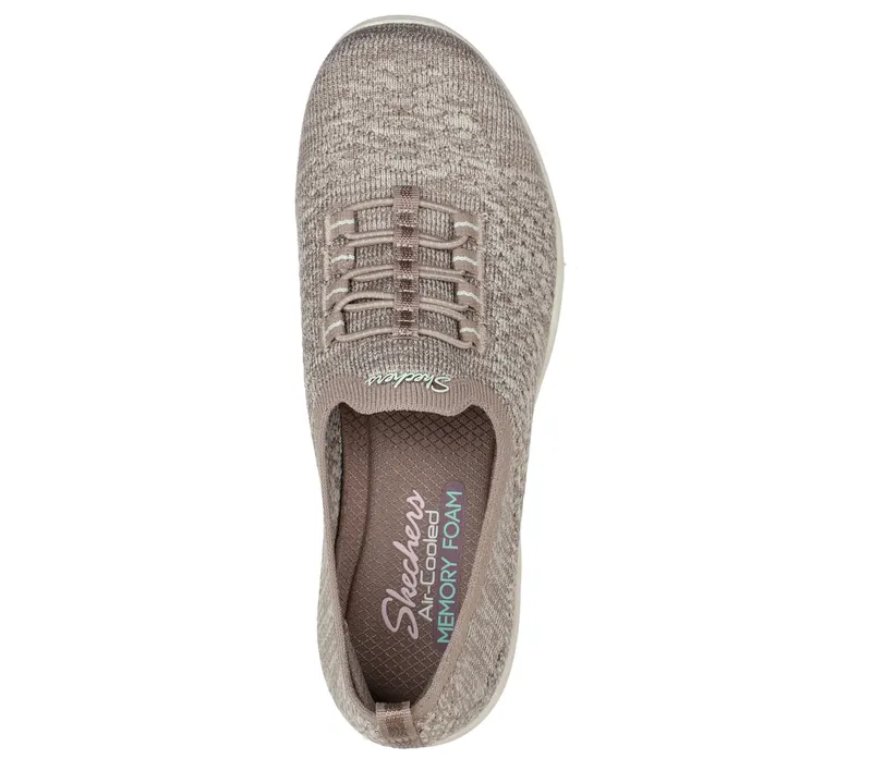 Skechers Newbury St – Get Seen – Taupe (100176-TPE)