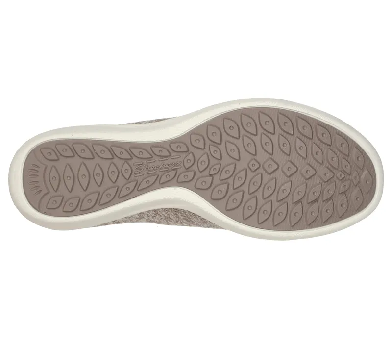 Skechers Newbury St – Get Seen – Taupe (100176-TPE)