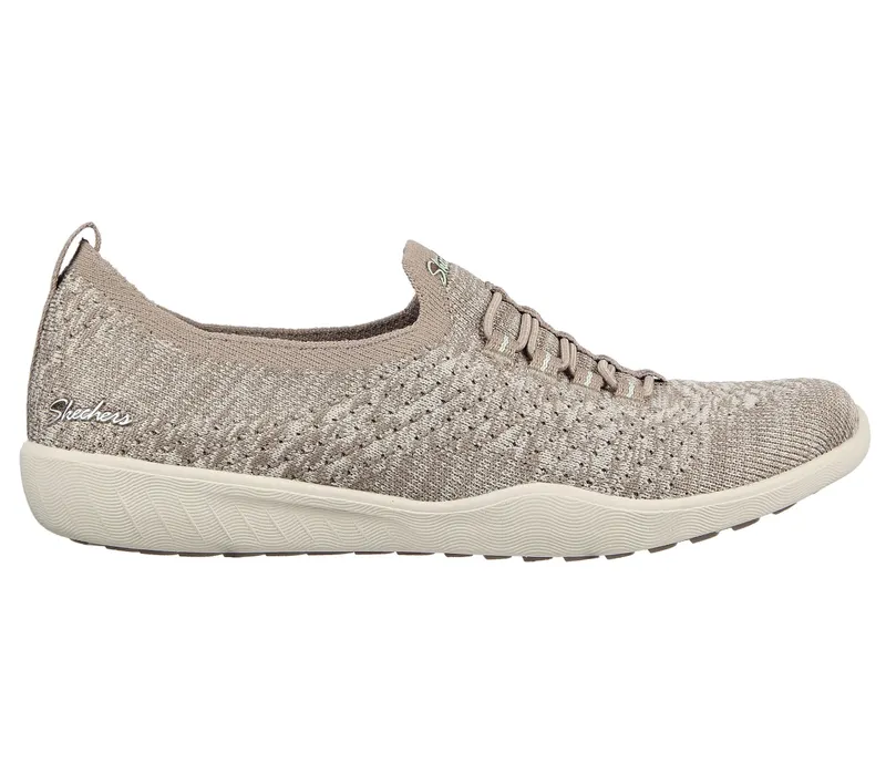 Skechers Newbury St – Get Seen – Taupe (100176-TPE)