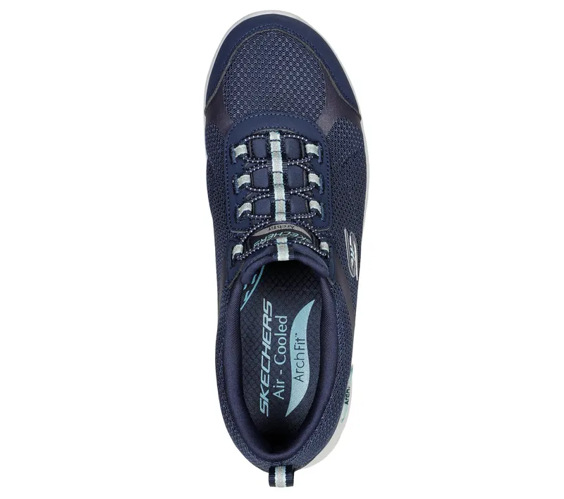 Skechers Skechers Arch Fit Refine – Her Best – Marine / Aqua (104165-NVAQ)