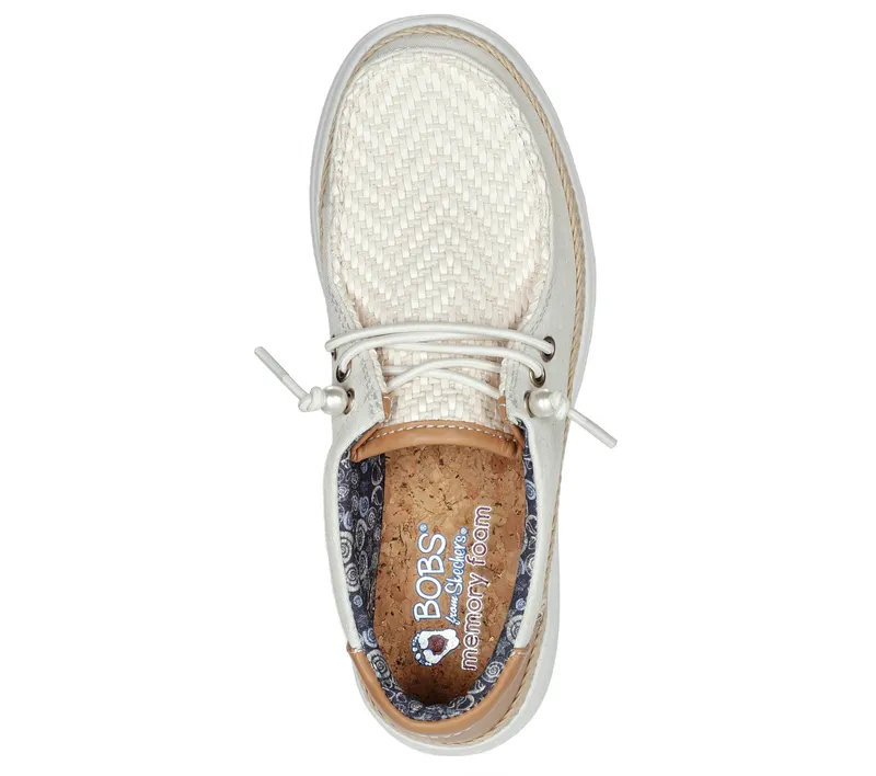 Skechers BOBS Skipper – Entirely Shore – Natuurlijk (113898-NAT)