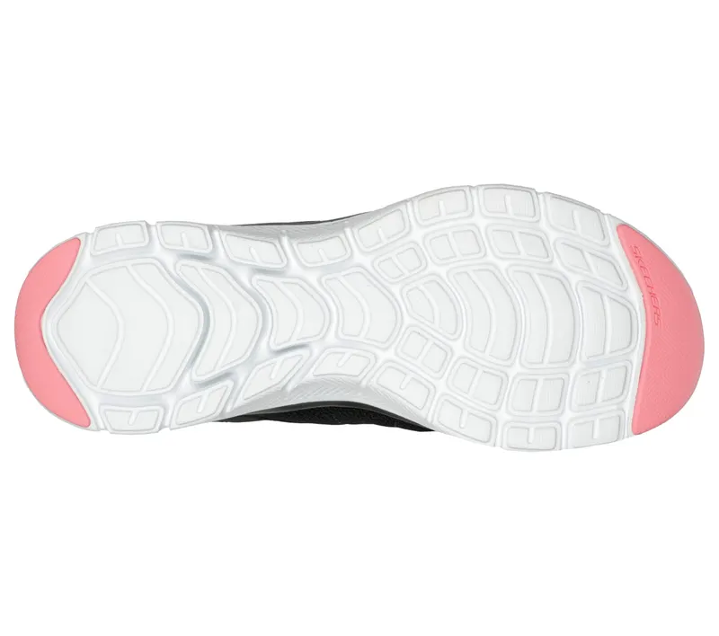 Skechers FLEX APPEAL 4.0 – LET IT BLOSSOM – Zwart / Multi (149586-BKMT)