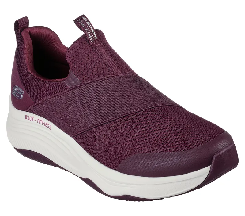 Skechers Relaxed Fit: D’Lux Fitness – Smooth Energy – Pruim (149839-PLUM)