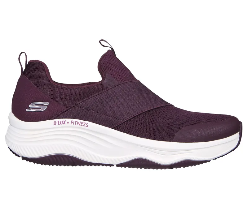 Skechers Relaxed Fit: D’Lux Fitness – Smooth Energy – Pruim (149839-PLUM)