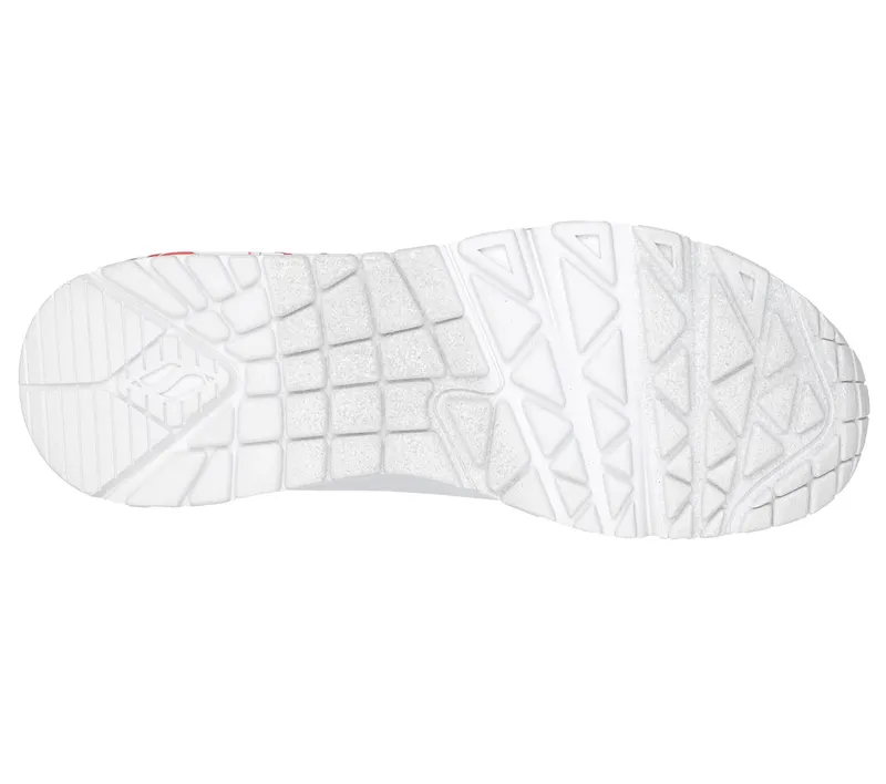 Skechers Skechers x JGoldcrown: Uno – Spread the Love – Wit / Rood / Roze (155507-WRPK)
