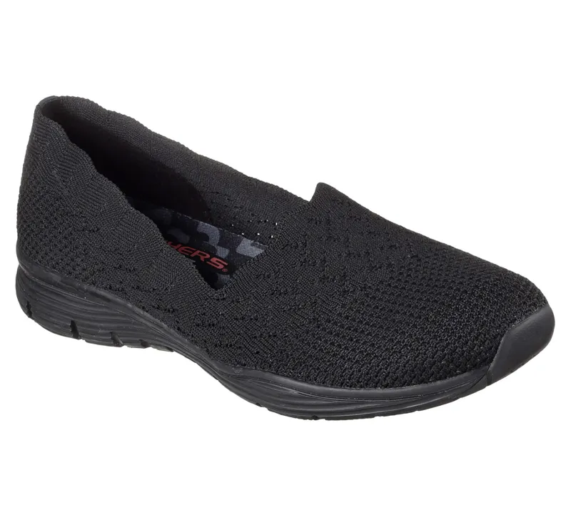 Skechers Seager – Stat – Zwart (49481-BBK)