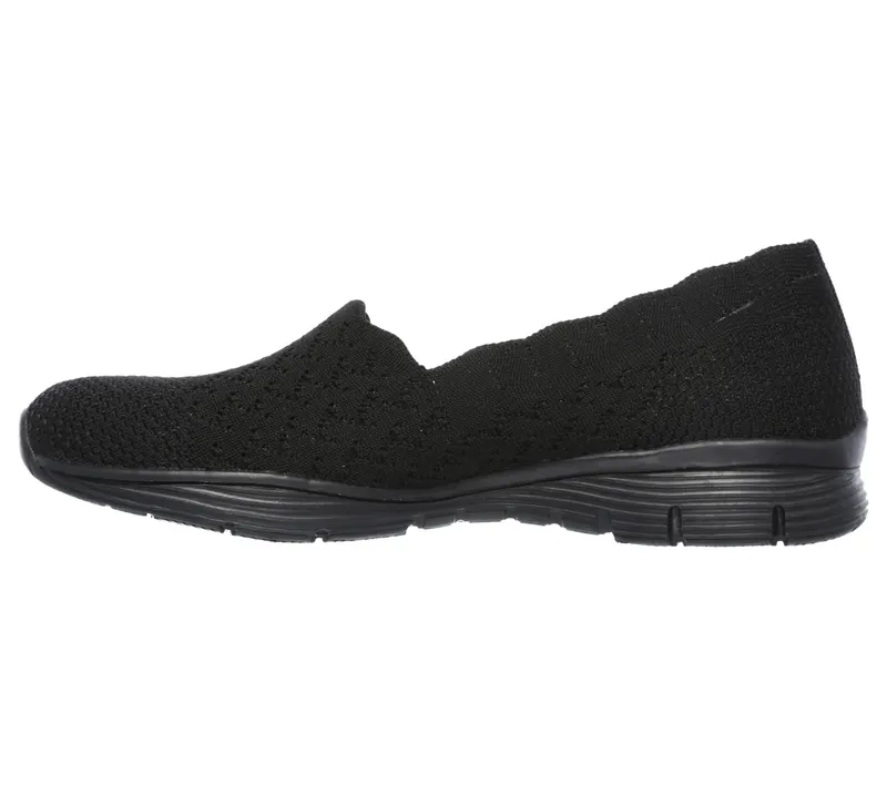 Skechers Seager – Stat – Zwart (49481-BBK)