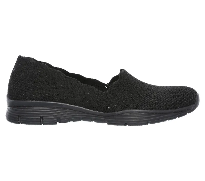 Skechers Seager – Stat – Zwart (49481-BBK)
