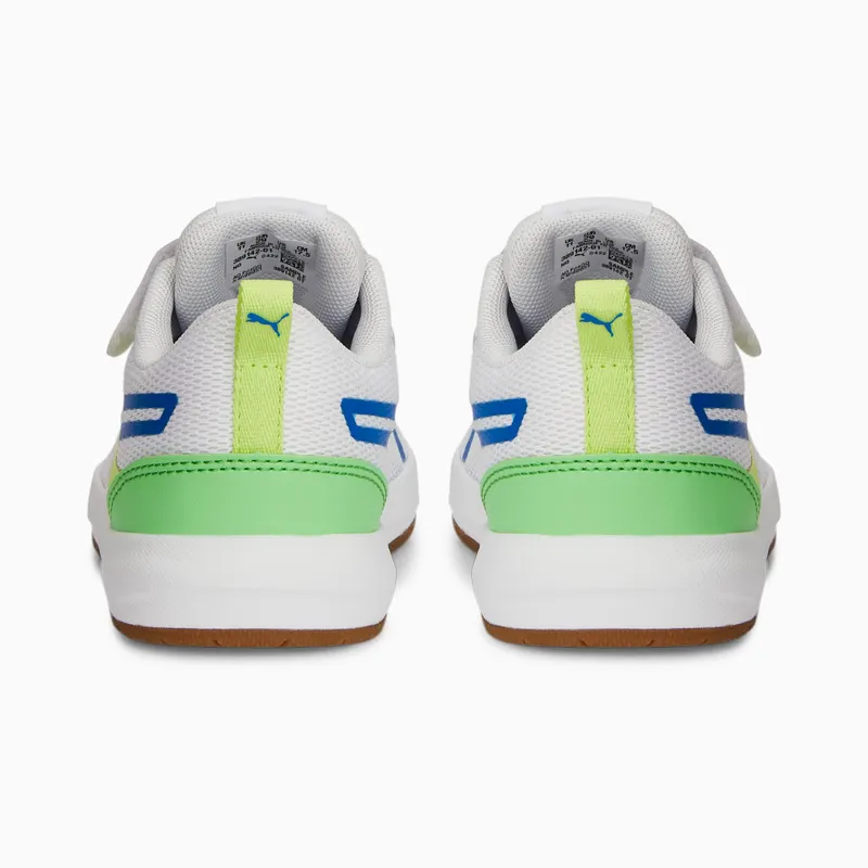 Puma Evolve Gym met alternatieve sluiting+ Wit/Blauw/Groen (389142-01)