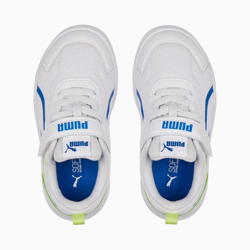 Puma Evolve Gym met alternatieve sluiting+ Wit/Blauw/Groen (389142-01)