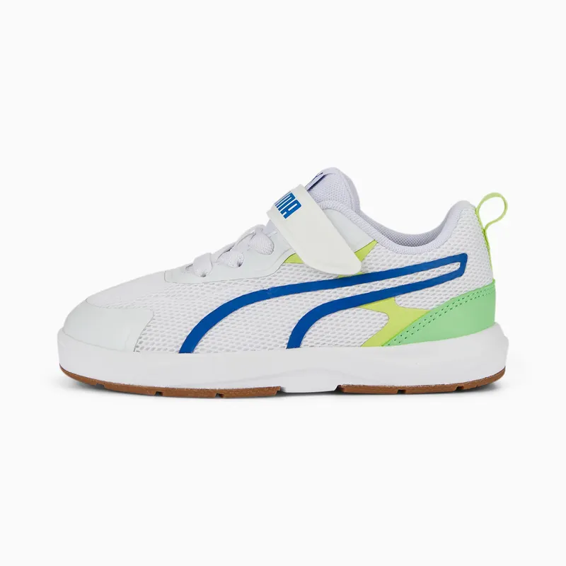 Puma Evolve Gym met alternatieve sluiting+ Wit/Blauw/Groen (389142-01)