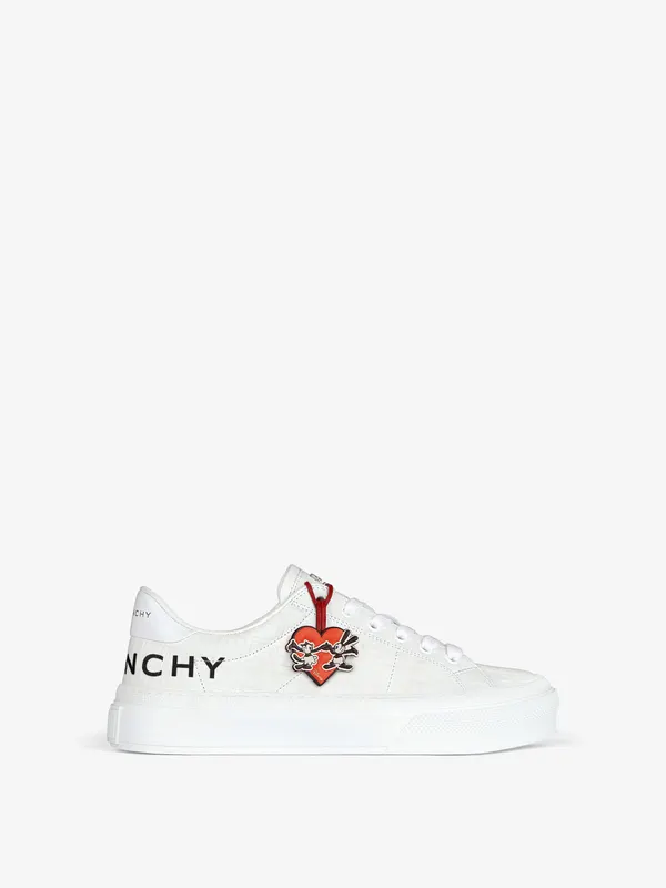 Givenchy City Sport Oswald sneakers in leather (BE0034E1NB-100)