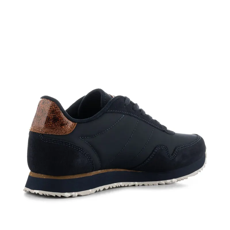 Woden Nora III Leather Dark Navy (WL166 009)