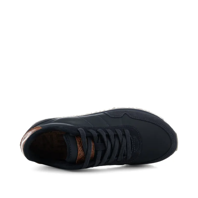 Woden Nora III Leather Dark Navy (WL166 009)