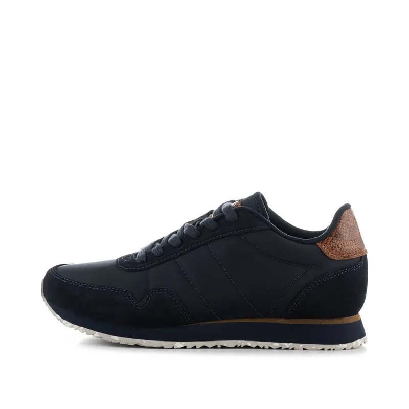 Woden Nora III Leather Dark Navy (WL166 009)