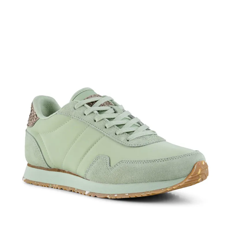 Woden Nora III Leather Green Lily (WL166 803)