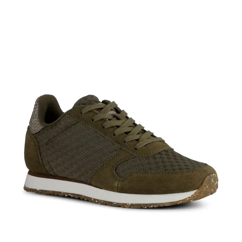 Woden Ydun Suede Mesh II Dark Olive (WL030 295)