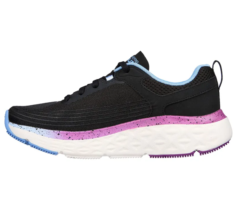 Skechers Max Cushioning Delta – Sunny Road – Zwart / Blauw (129118-BKBL)