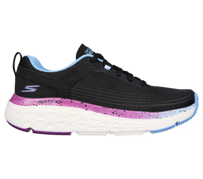 Skechers Max Cushioning Delta – Sunny Road – Zwart / Blauw (129118-BKBL)