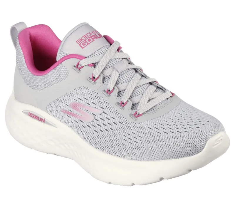Skechers GO RUN Lite – Grijs / Roze (129423-GYPK)
