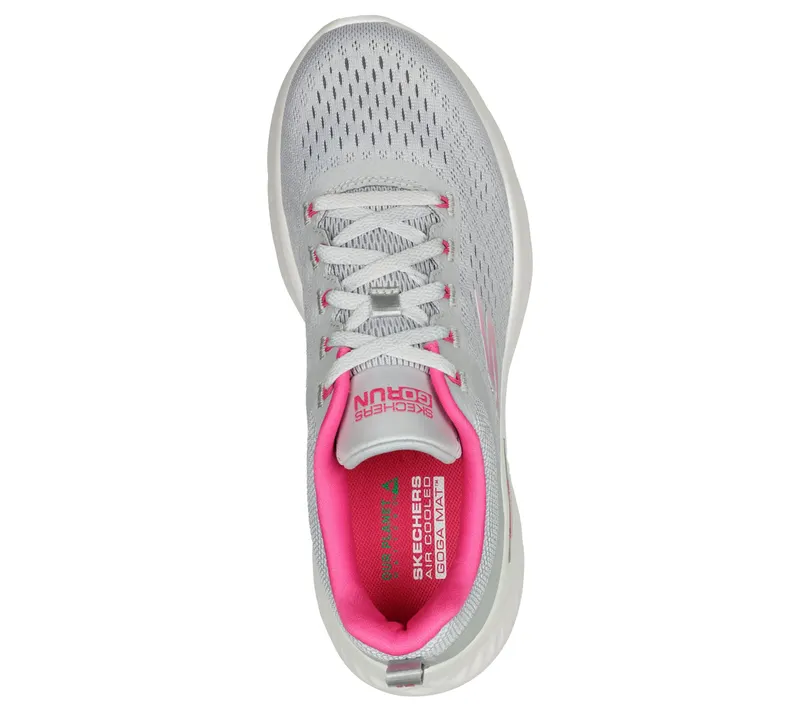 Skechers GO RUN Lite – Grijs / Roze (129423-GYPK)