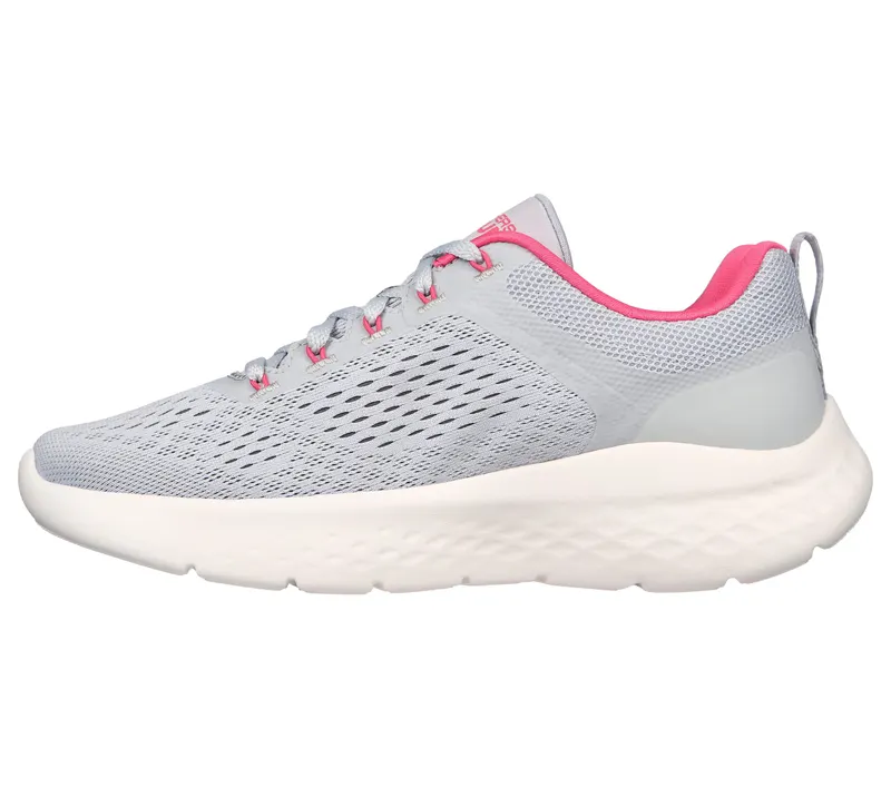 Skechers GO RUN Lite – Grijs / Roze (129423-GYPK)